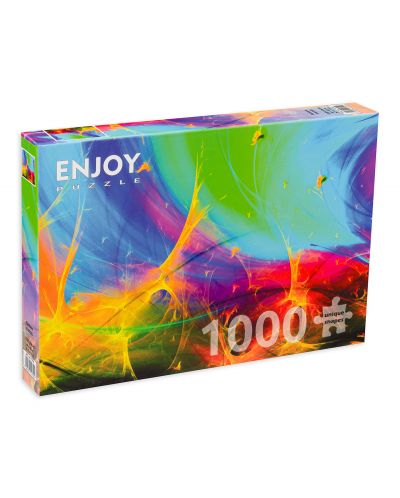 Пъзел Enjoy от 1000 части - Късчета цвят - 1